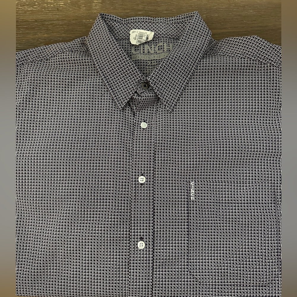 Cinch Modern Fit Long Sleeve Button Up Shirt Size XXL New With Tags